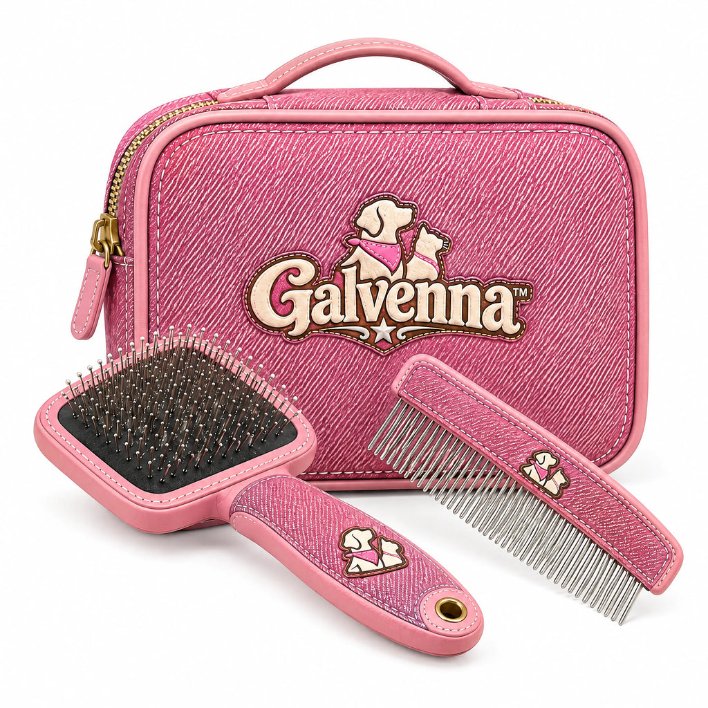Galvenna™ Denim Star Dog Collar