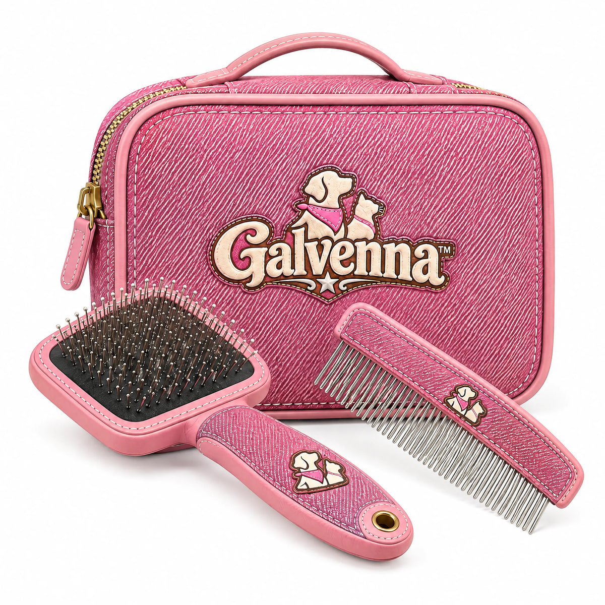 Galvenna™ Denim Star Dog Collar