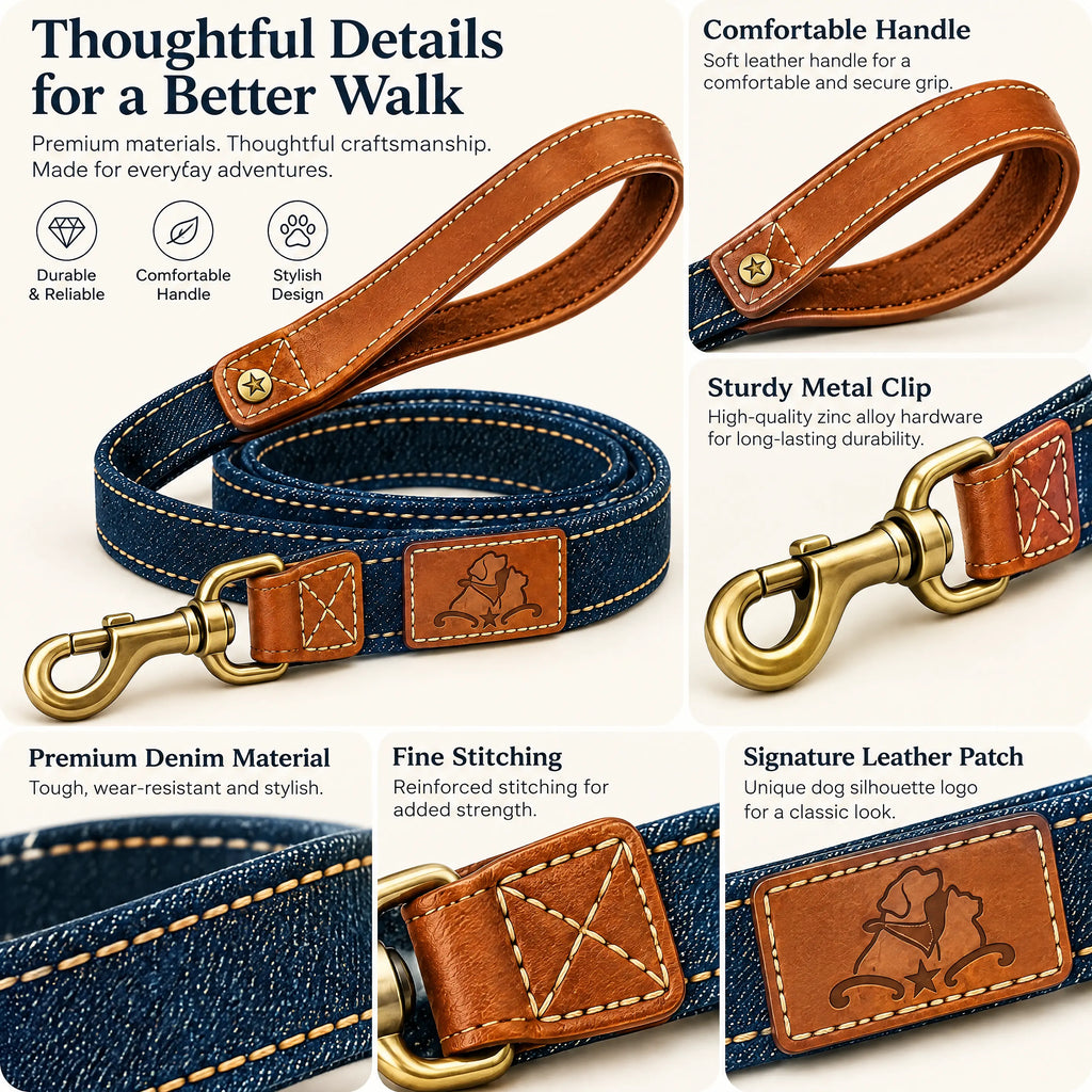 Galvenna™ Denim Treat & Walk Pouch