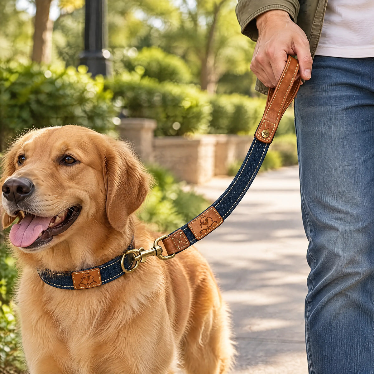 Galvenna™ Denim Treat & Walk Pouch