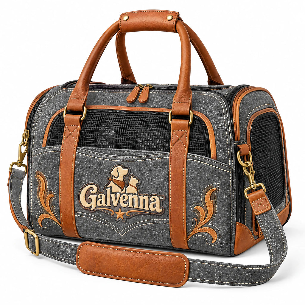 Galvenna™ Denim Star Pet Bed