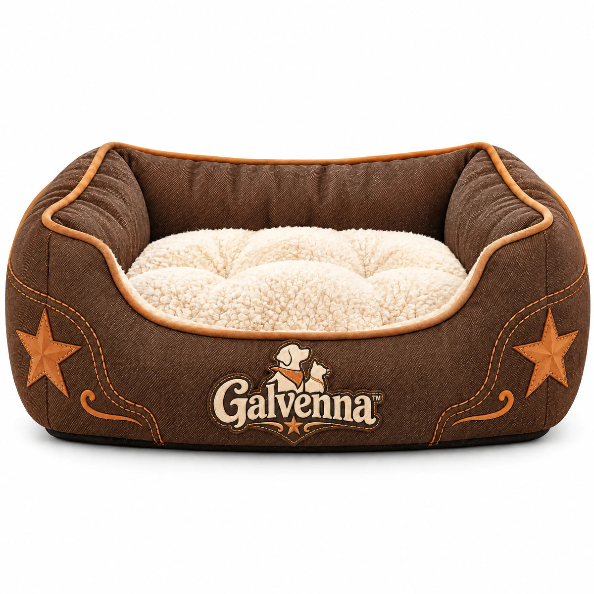 Galvenna™ Western Denim Pet Cowboy Boot Toy