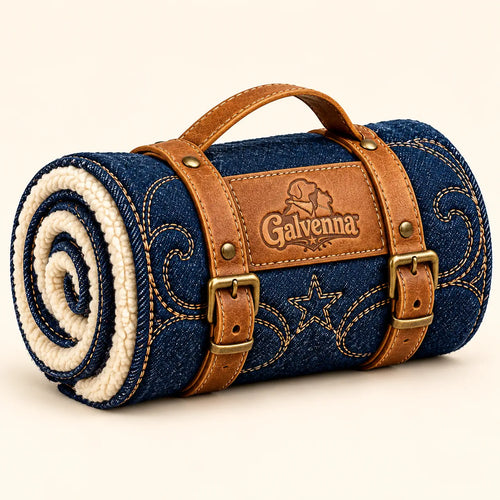 Galvenna™ Braided Denim Rope Tug Toy