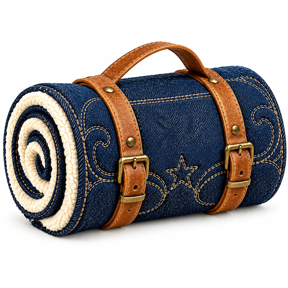 Galvenna™ Braided Denim Rope Tug Toy