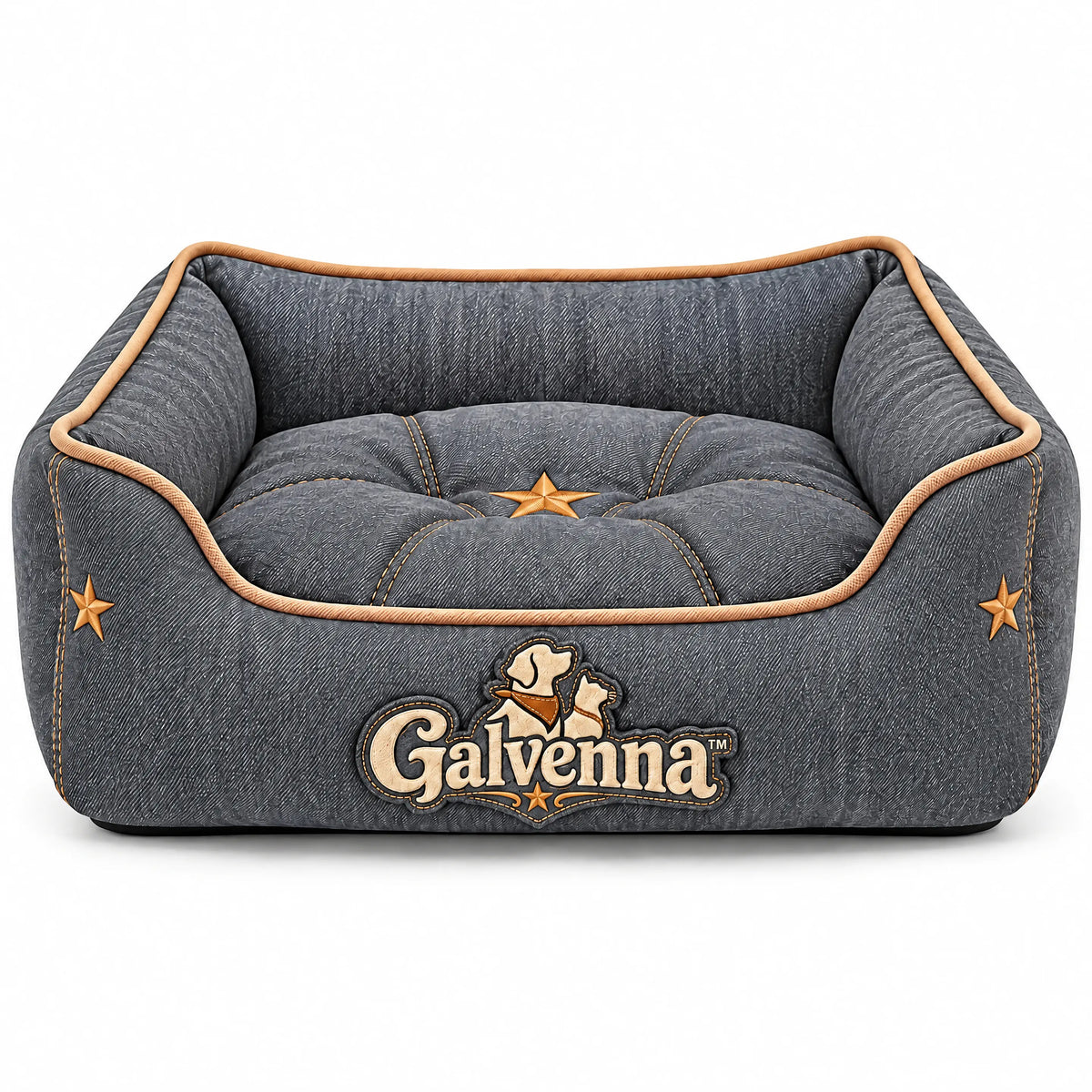 Galvenna™ Denim Travel Pet Blanket Roll
